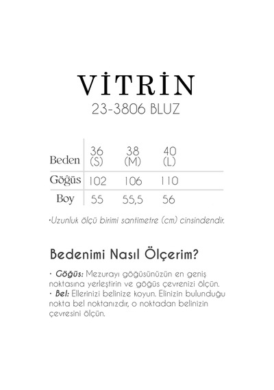Vitrin Önü Düğmeli Beli Bağcıklı Tek Cep Örme Bluz Kiremit