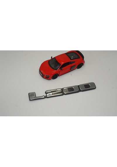 Mitsubishi L200 Krom Abs 3M 3D Bagaj Yazı Logo