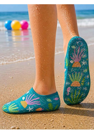 Gripptoes Kaymaz Damla Tabanlı Deniz&havuz Çorabı K1 Çok Renkli