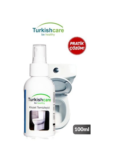 Klozet Tuvalet Temizleyici Hijyen Spreyi Seyahat Ve Çanta Boyu 100 Ml. İkili Set
