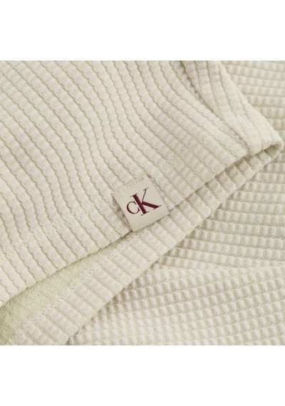 Calvin Klein Waffle Texture Short, Cks Krem Kadın Tayt