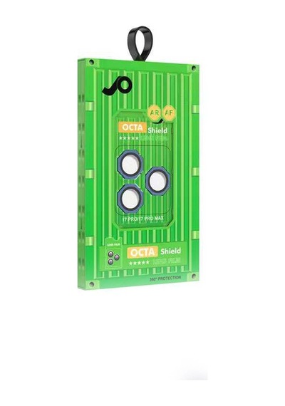 Apple Uyumlu iPad iPhone 17 Pro Zore Cl-19 Kamera Lens Koruyucu Lacivert