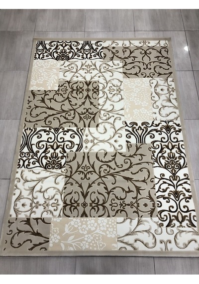 Flora Halı Elit 0129 A Bej 165X230 Krem Kahve 4 M2 Halı !