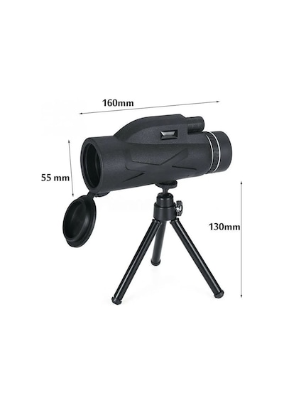 Techtic 80x Dürbün Ultra Zoom Tek Göz Monoküler Teleskop