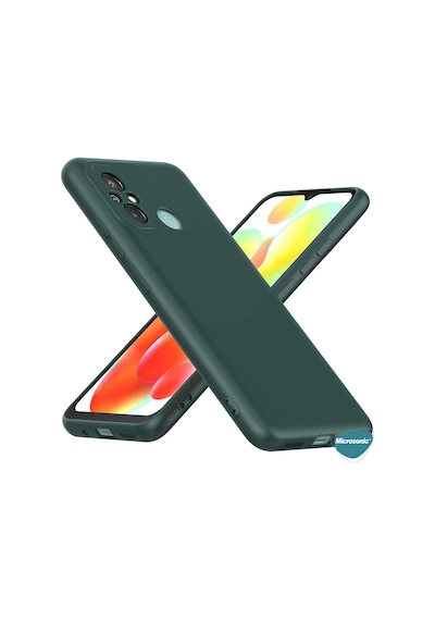 Microsonic Xiaomi Redmi 12C Kılıf Groovy Soft