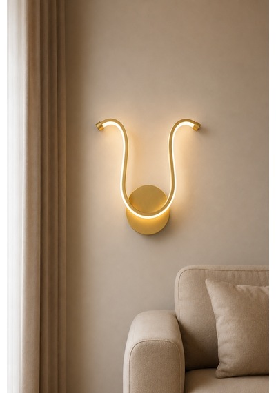 Vira Modern Led Duvar Apliği Günışığı Eskitme
