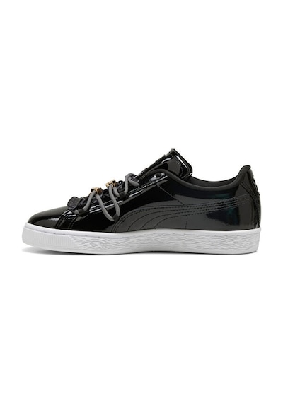 Puma Suede Bloom Patent Wns Kadın Günlük Ayakkabı 40900102 Siyah