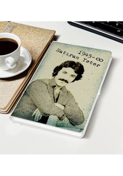 Bk Gift Ferdi Tayfur Hatıran Yeter Tasarımlı Beyaz Defter-1, Arkadaşa Hediye Kobitmeyencom33638 Bk Gift Renkli