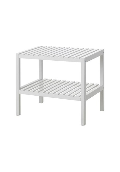 Ikea Muskan Bank, Beyaz, 58x38 Cm