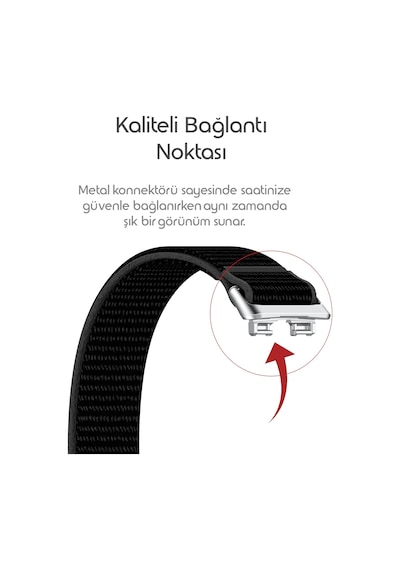 Huawei Band 10-9-8 İle Uyumlu Hasırlı Kumaş Kordon Terleme Yapmayan Cildi Tahriş Etmeyen Nefes Alabilir Yapılı Kademeli Cırt Cırt Tasarımlı Deformasyona Dayanıklı Rahat Kayış Çok Renkli
