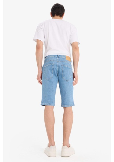DeFacto Regular Fit Jean Bermuda Şort A4805AX25SMNM39