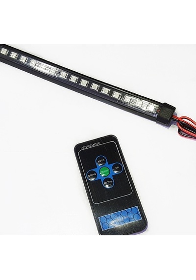 Off Road Çakarlı Led Koyu Turuncu-beyaz Çift Renk 24 Modlu Kumand