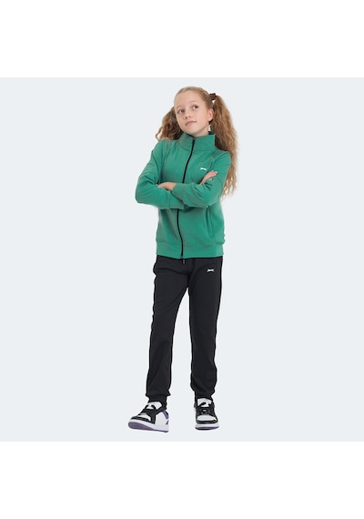 Slazenger NEXT IN Unisex Çocuk Eşofman Takımı Yeşil