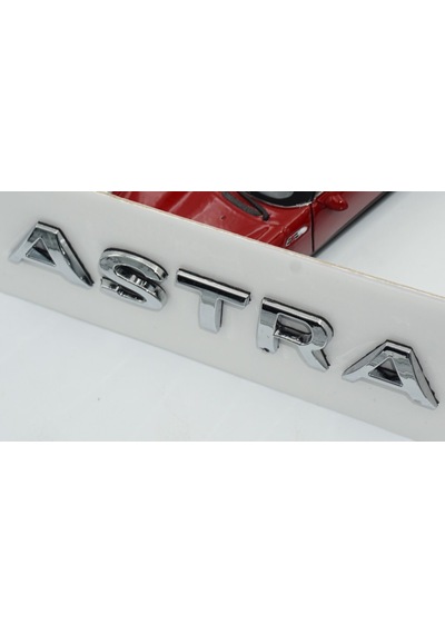 Opel Astra Bagaj Krom Abs 3M 3D Yazı Logo Amblem