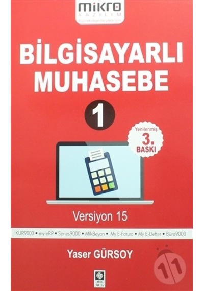 Bilgisayarlı Muhasebe 1 Yaser Gürsoy