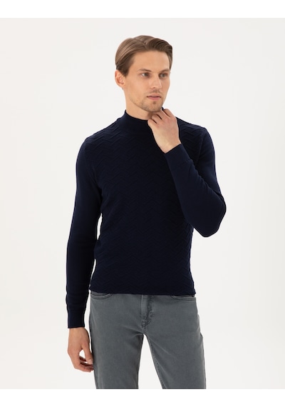 Pierre Cardin Erkek Lacivert Kazak /triko 50300524-vr033 Lacivert