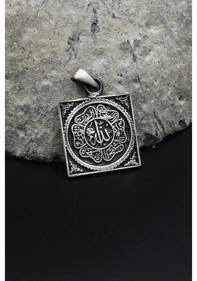 Kolye Ucu ''allah'' Yazılı 925 Ayar Gümüş 901601 Gümüş