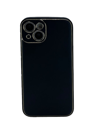 Nettech Apple Uyumlu iPhone 15 Coco Leather Seri Arka Koruma Kılıf - Lacivert Lacivert