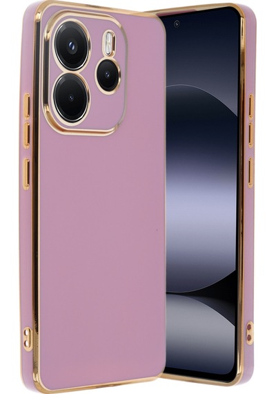 Note 14 4g Kılıf Volet Silikon - Mor