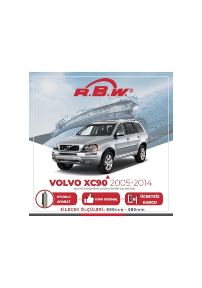 Volvo XC90 Muz Silecek Takımı (2005-2014) RBW