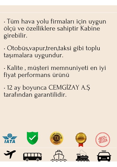 Cemgizay Kedi ve Köpek Taşıma Çantası