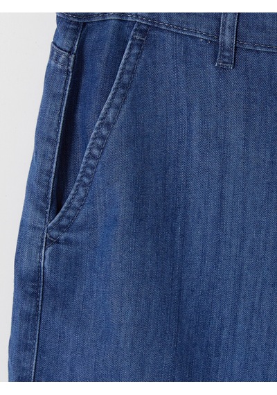 Lcw Jeans İndigo Regular Fit Erkek Kargo Jean Şort