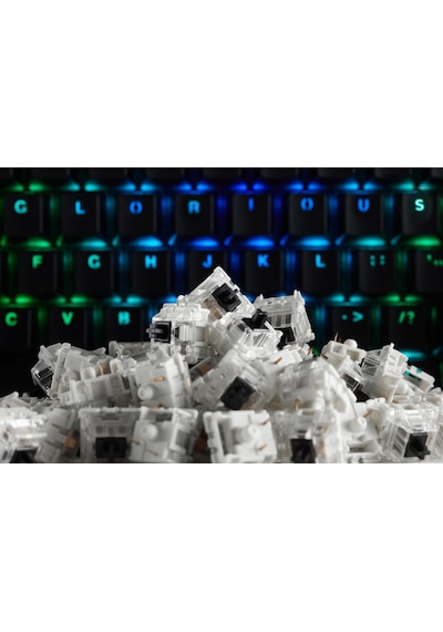 Glorious Gateron Mekanik Klavye Switch Siyah