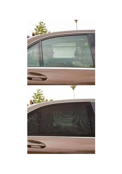 Araç Oto Yan Cam Güneşlik Örtü Perde Kılıf Güneşliği Araba Araç Arka Yan Cam Için Güneşlik 2 Adet