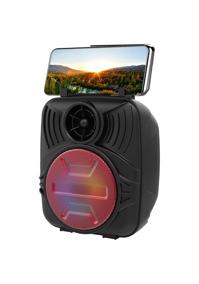 Çeşithane Ls-1027 Kompakt Bluetooth Hoparlör - Entegre Telefon Tutuculu, Rgb Led Işıklı Ve Taşınabil