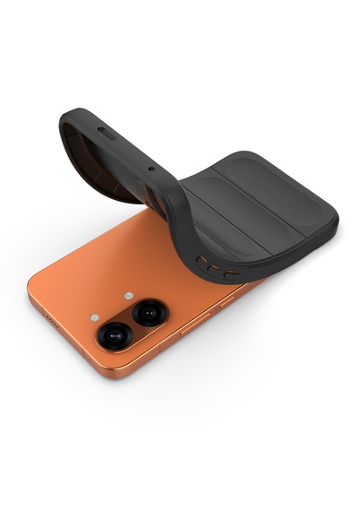 Xiaomi Poco X8 Pro Max Kılıf Kamera Korumalı Leke Tutmaz Tasarımlı Darbe Emici Yumuşak Pürüzsüz Silikon Siyah