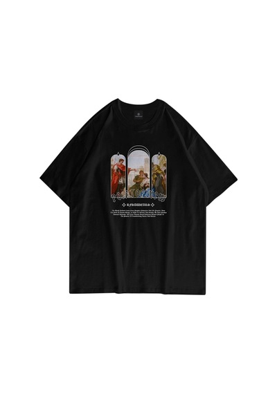 Startmore Unisex Point Of View Siyah Tshirt Siyah