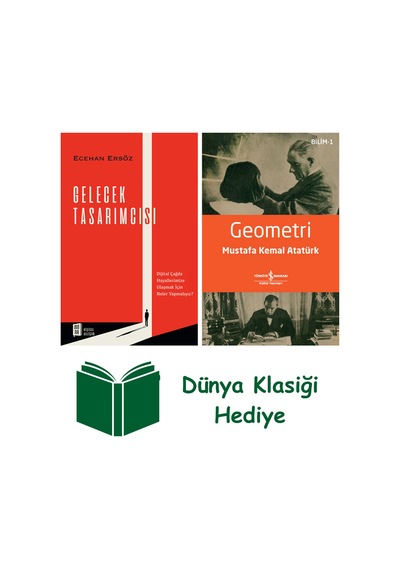 Gelecek Tasarımcısı + Geometri + Dünya Klasiği Hediye