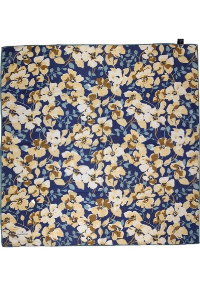 Mim Eşarp - Emproyal Proline Eşarp 90x90 Cm - Lacivert