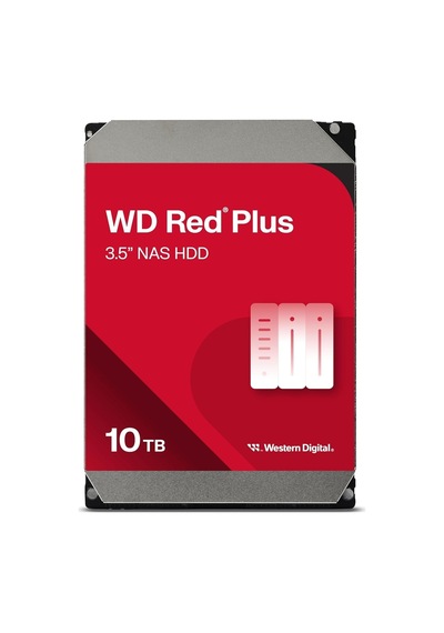 Wd Red Plus 10tb 7200rpm 256mb Sata3 6gbit/sn Wd100efgx Nas Hdd