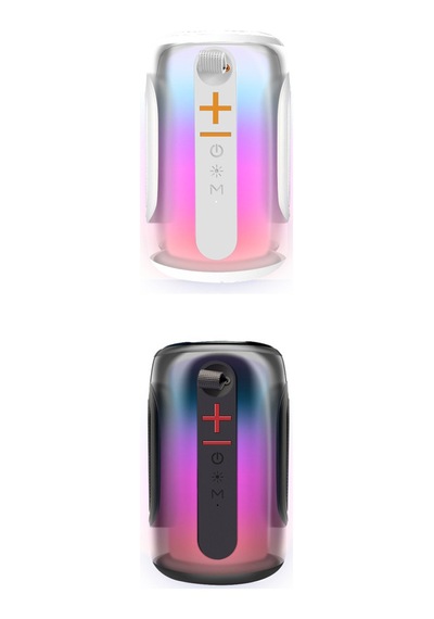 Northcity Pluse 8 Rgb Kablosuz Hoparlör Siyah - Bluetooth 5.0 Ve Karaoke Özellikli