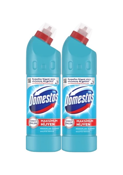 Domestos Çamaşır Suyu 750 ML Okaliptüs Ferahlığı 2 x 750 ML