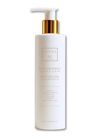 Tr Dökülme Karşıtı Onarıcı Şampuan, 250ml -%3 Procapil & Keratin, Kırılma Ve Koparak Dökülmelere Karşı Gü