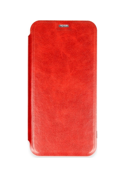 Apple iPhone Uyumlu 16 Kılıf Flip Cover - Kırmızı Bz8683140813932