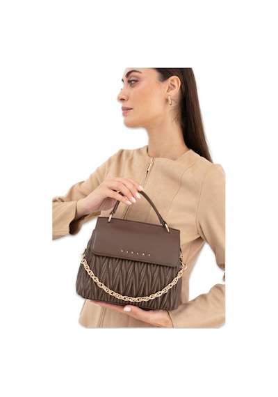 Sisley Sly 232 15x21x8 Kol Sı Kahverengi Kadın Çanta Kahverengi