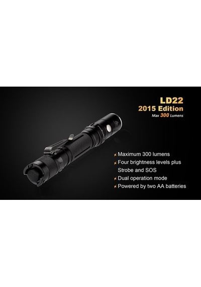 Fenix Ld22 2015 Led El Feneri 300 Lümens