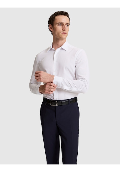 Pierre Cardin Erkek Beyaz Gömlek Desenli 50319669-vr013