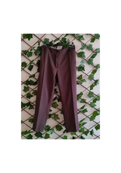Çınar Boutique Büyük Beden Kumaş Pantolon-kahverengi - 48 Kahverengi Kahverengi