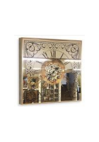Cm 17310 60 60 10,5cm Çarklı Duvar Saati Çok Renkli