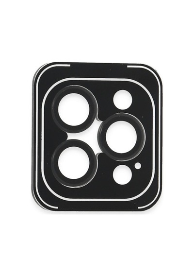 İphone 16 Pro Max Pvd Metal Kamera Lens - Siyah