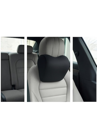 Yeni Nesil Visco Ortopedik Ergonomik Uzun Yol Araba Baş & Boyun Destek Yastığı Ergonomik, Yıkanabilir Kılıf Hafızalı Köpük 1