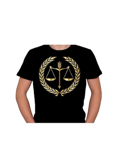 Avukat Adalet Terazi Hukuk Dava Eşitlik Tişört Unisex T-shirt 001
