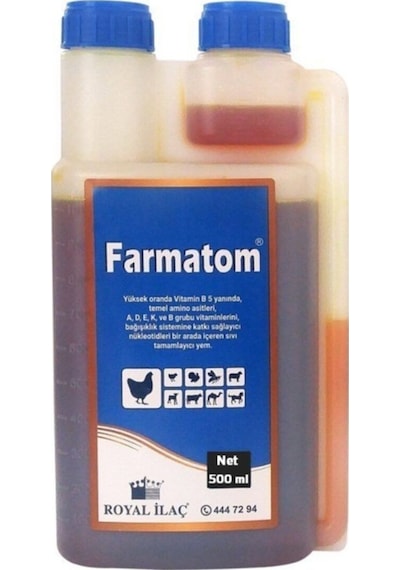 Royal Farmatom Kanatlı Vitamini Gmp+ Sertifikalı 500Ml