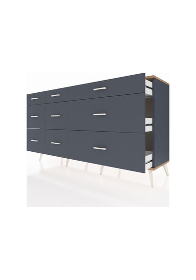 Kronos Konsol 9 Çekmeceli 176x59x99 Antrasit-çam/antrasit Antrasit-çam/antrasit Kronos Konsol 9 Çekmeceli 176x59x99 Antrasit-çam/antrasit Antrasit-çam/antrasit