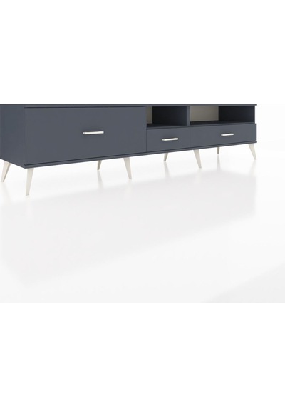 Hyperion Tv Ünitesi 2 Raflı 3 Çekmeceli 220x44x51 Antrasit-antrasit Antrasıt/antrasıt - Antrasıt Hyperion Tv Ünitesi 2 Raflı 3 Çekmeceli 220x44x51 Antrasit-antrasit Antrasıt/antrasıt - Antrasıt