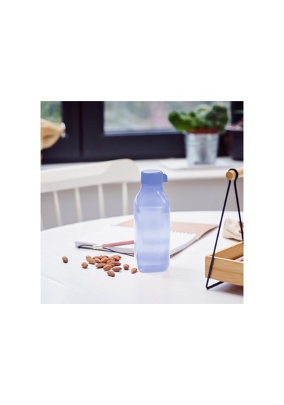 Eco Şişe Kare Suluk Ve Matara Böğürtlen 500 Ml Mor